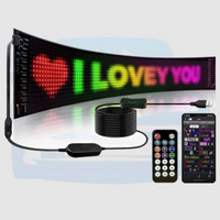 LED Auto Display Paneel – Persoonlijke Tekst En Motieven 