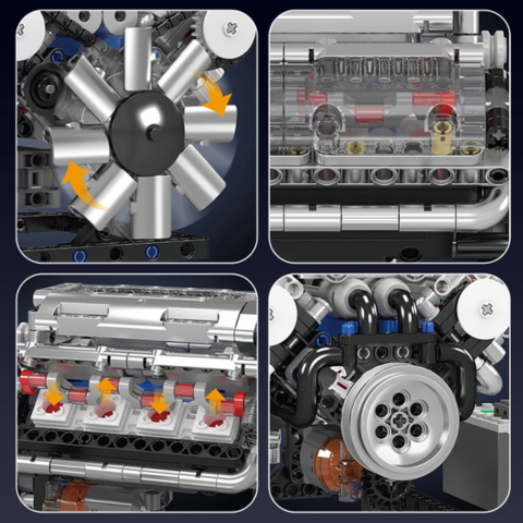 Kit di costruzione di motori — Esperienza ludica ed educativa 
