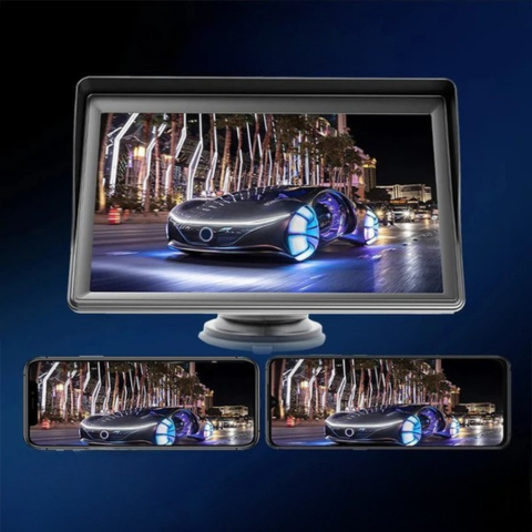 מערכת מולטימדיה לרכב — CarPlay ואנדרואיד אוטו ללא חוטים 