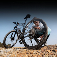 Portabler Elektrischer Fahrradkompressor — Leistungsstark & Kompakt 