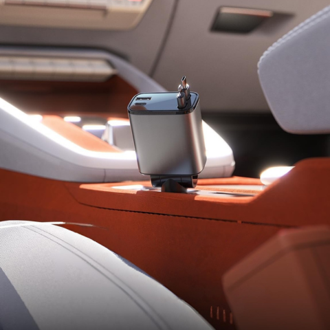 Oplaadbare Auto Lader – Ultra Compact Formaat, Zeer Praktisch 