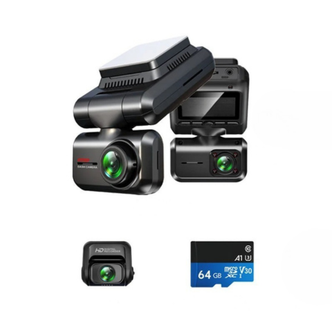 Dashcam Auto Ultra HD — Kaksois- ja Kolmoiskamera Turvallisuuteen 