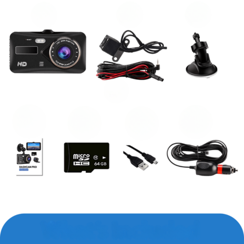 Dashcam Etu- ja Takana – Jatkuva Valvonta Ajoneuvostasi 