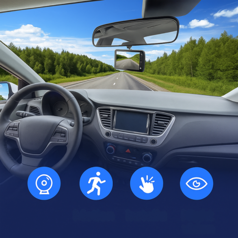 Front and Rear Dashcam — Clear and Accurate Recordings 