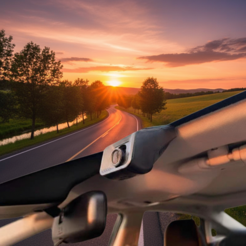 Cámara Embarcada HD — Grabador Automático Para Coche 