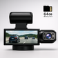 Dashcam Double Full HD Auto - Noční vidění + Vnitřní kamera 