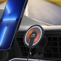 Cargador Magnético Inalámbrico para Coche – Conducción Conectada y Práctica 