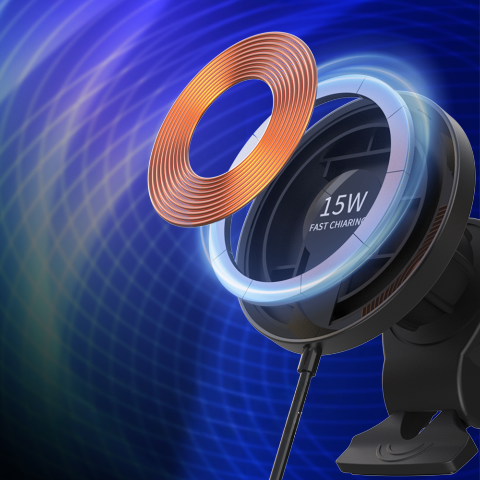 Caricabatterie Magnetico Senza Fili Auto – Guida Connessa e Pratica 