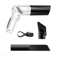 Kraftig batteridrevet bilstøvsuger - rask rengjøring og effektiv støvsuging