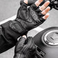 Gants demi-doigts en cuir