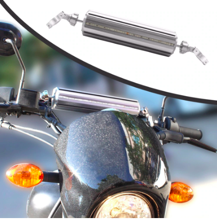 Reproduktor na motocykl s držákem na řídítka — Ideální pro vaše cesty s hudbou 