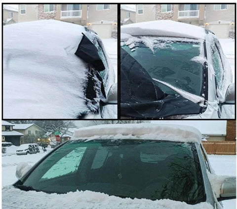 Magnetische Windschutzscheibenabdeckung — Schutz gegen Frost und Schnee 